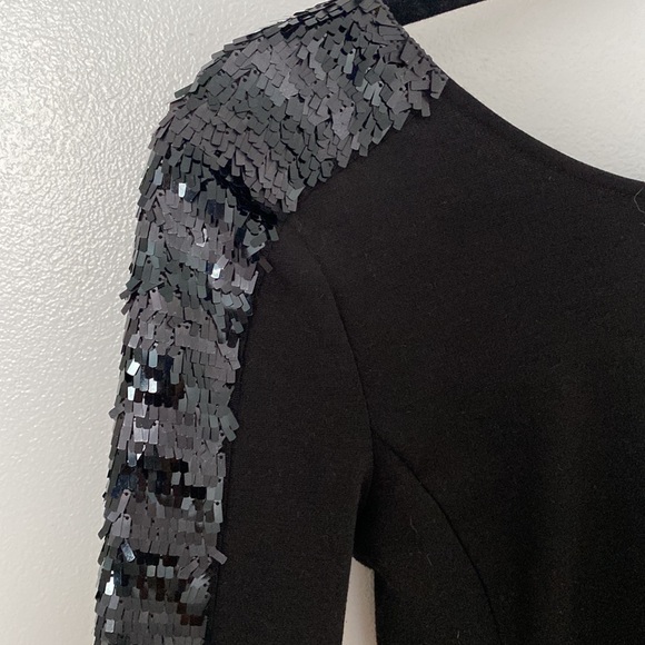 Armani Exchange long sleeve black dress - Picture 5 of 5